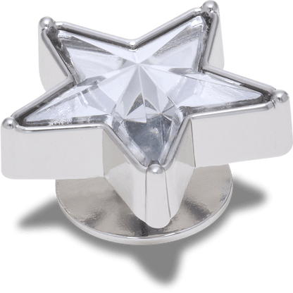Silver Gem Sparkle Star Jibbitz™ charms | Crocs Best Price