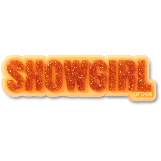 Orange Glitter Sign Jibbitz™ charms | Crocs Everyday