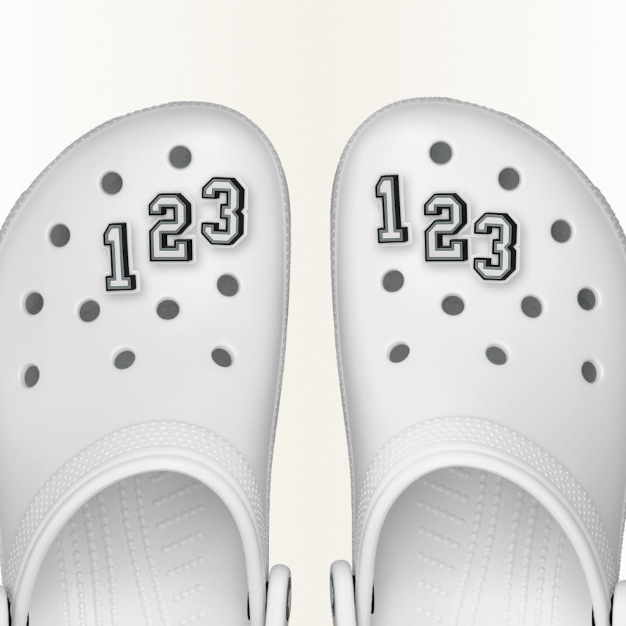 Number 0-9 Jibbitz Shoe Charm | Crocs Everyday