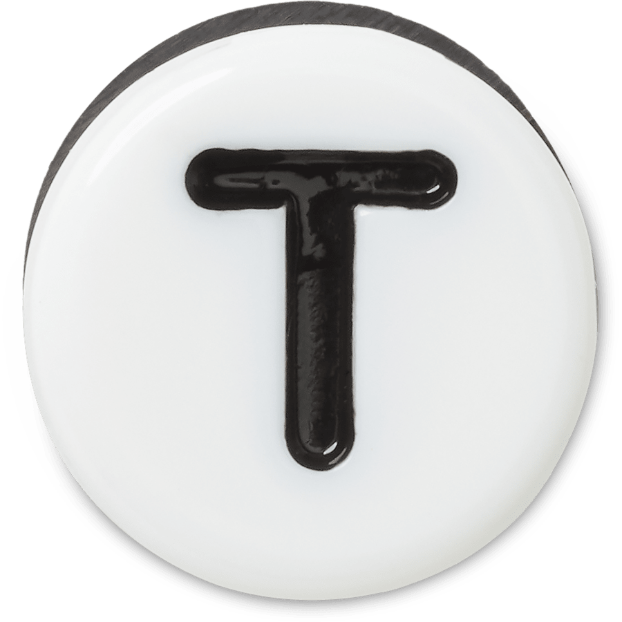Tiny Friendship Letter A-Z Jibbitz™ charms | Crocs Discount