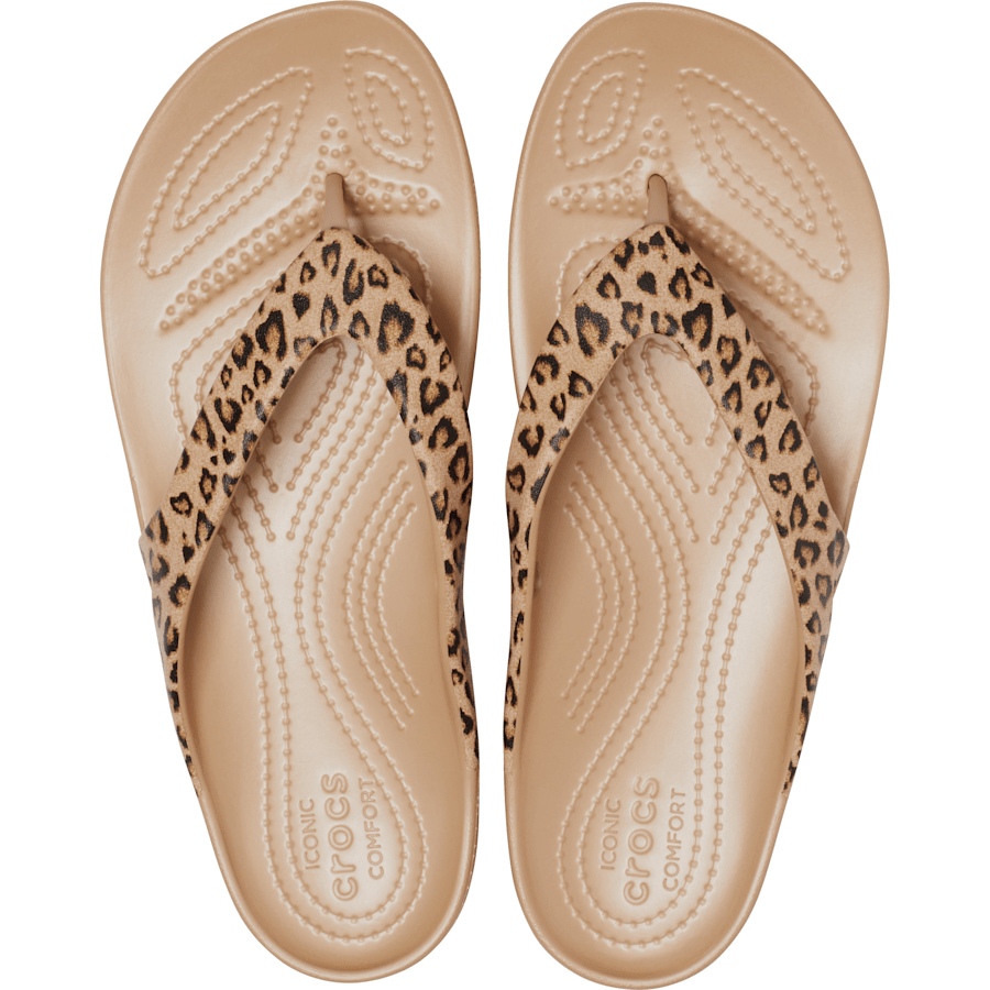 Women's Kadee II Leopard Flip | Crocs Sale