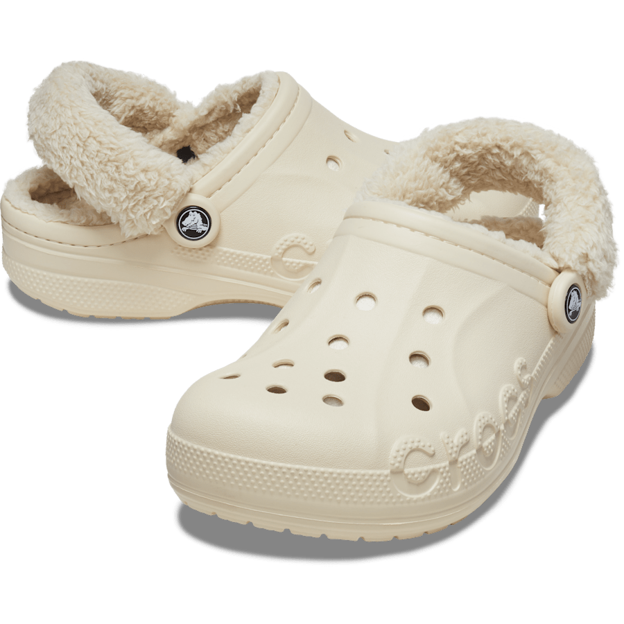 Baya Lined Fuzz-Strap Clog | Crocs Special Offer