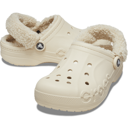 Baya Lined Fuzz-Strap Clog | Crocs Special Offer