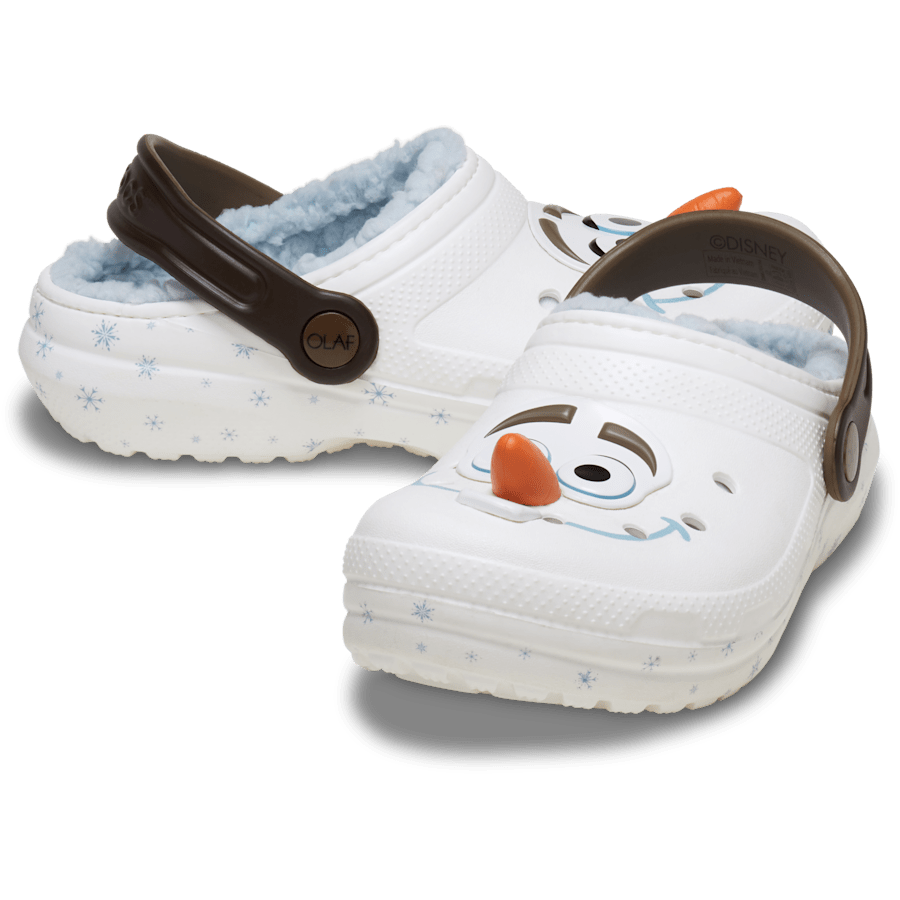 Kids' Disney Frozen Olaf Lined Classic Clog | Crocs Discount