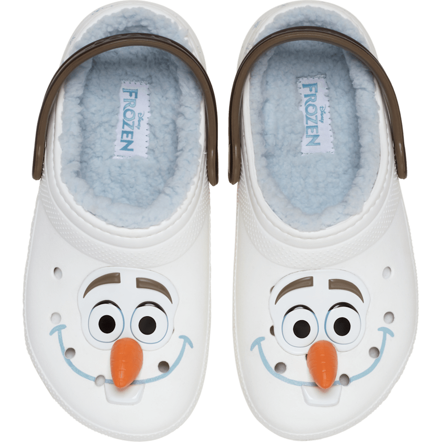 Kids' Disney Frozen Olaf Lined Classic Clog | Crocs Discount