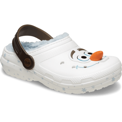 Kids' Disney Frozen Olaf Lined Classic Clog | Crocs Discount