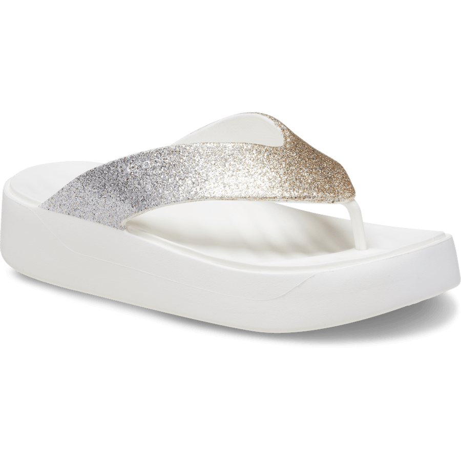 Getaway Chunky Glitter Platform Flip | Crocs Best Price