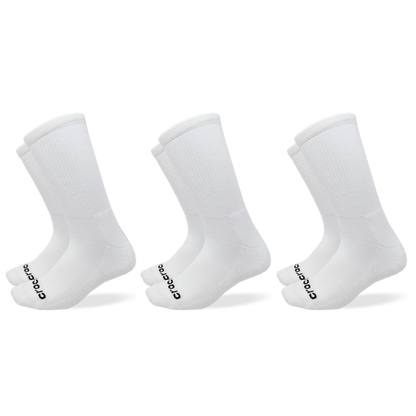 CrocsSocks Crew Texture Logo 3PK | Crocs Popular
