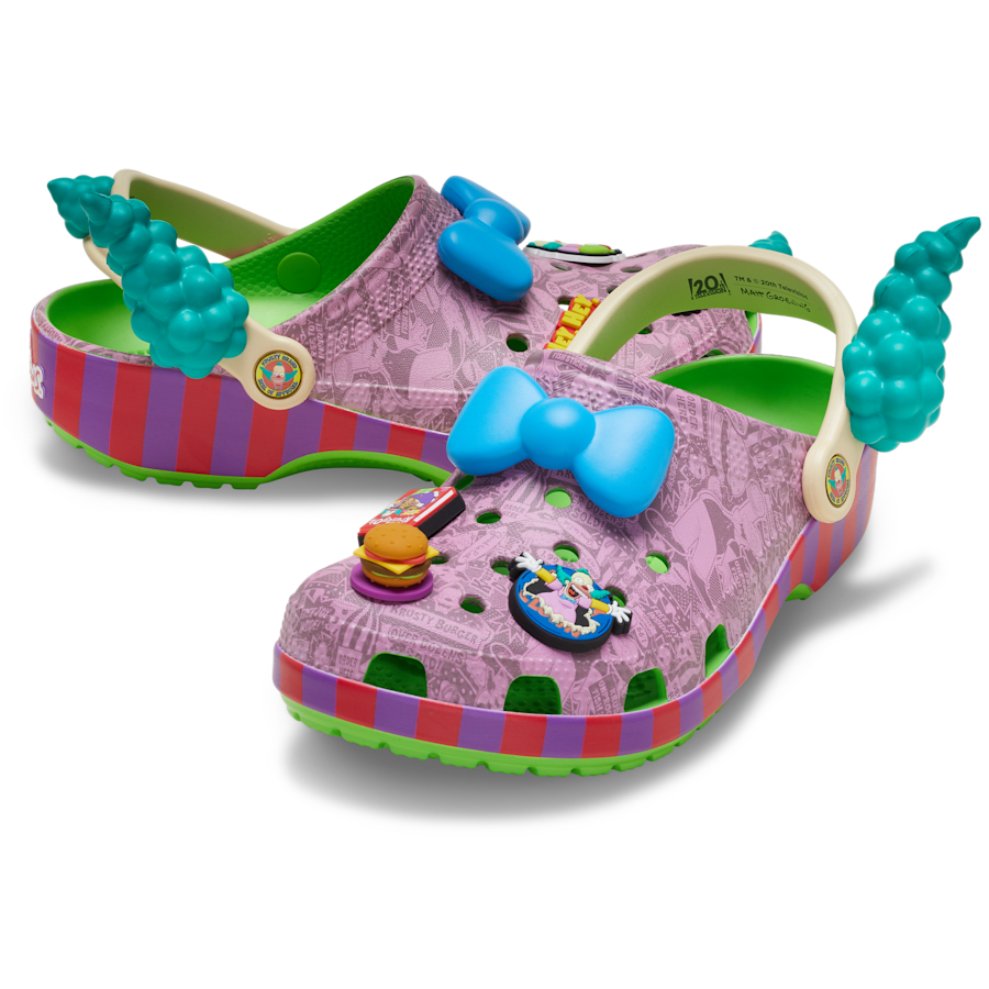 The Simpsons Krusty The Clown Classic Clog | Crocs Latest