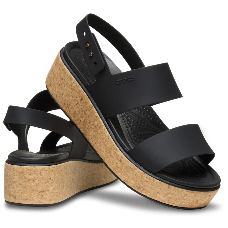 Brooklyn Cork Low Wedge | Crocs Best Price