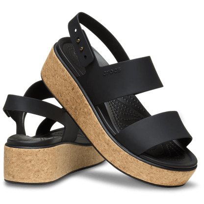 Brooklyn Cork Low Wedge | Crocs Best Price