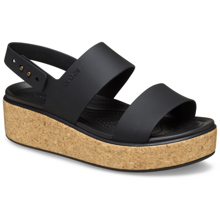Brooklyn Cork Low Wedge | Crocs Best Price