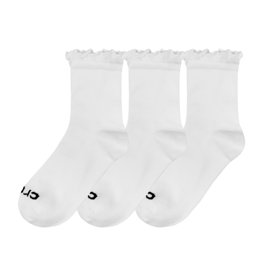 CrocsSocks Ruffle Ankle 3 PK | Crocs Smart Buy