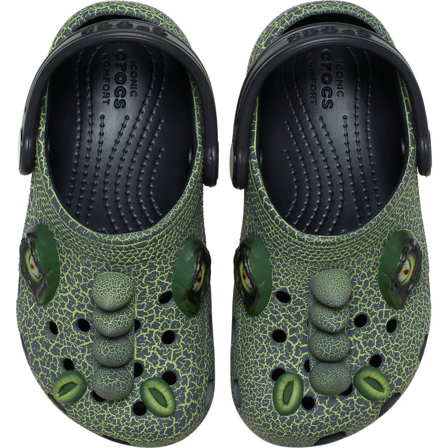Toddler Classic IAM Scary Dino Clog | Crocs Signature