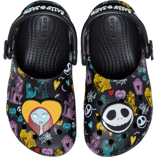Toddlers’ Disney Tim Burton's The Nightmare Before Christmas Jack and Sally Classic Clog | Crocs Best Seller
