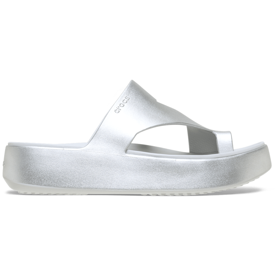 Getaway Metallic Platform Toe Loop | Crocs Top Pick