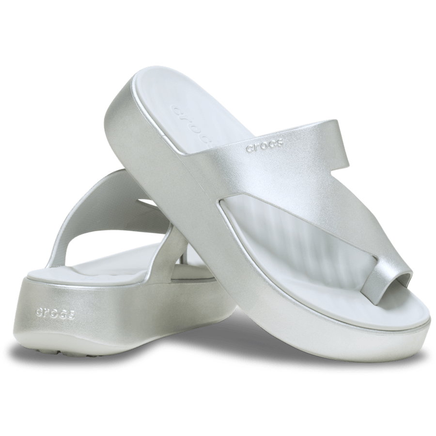 Getaway Metallic Platform Toe Loop | Crocs Top Pick