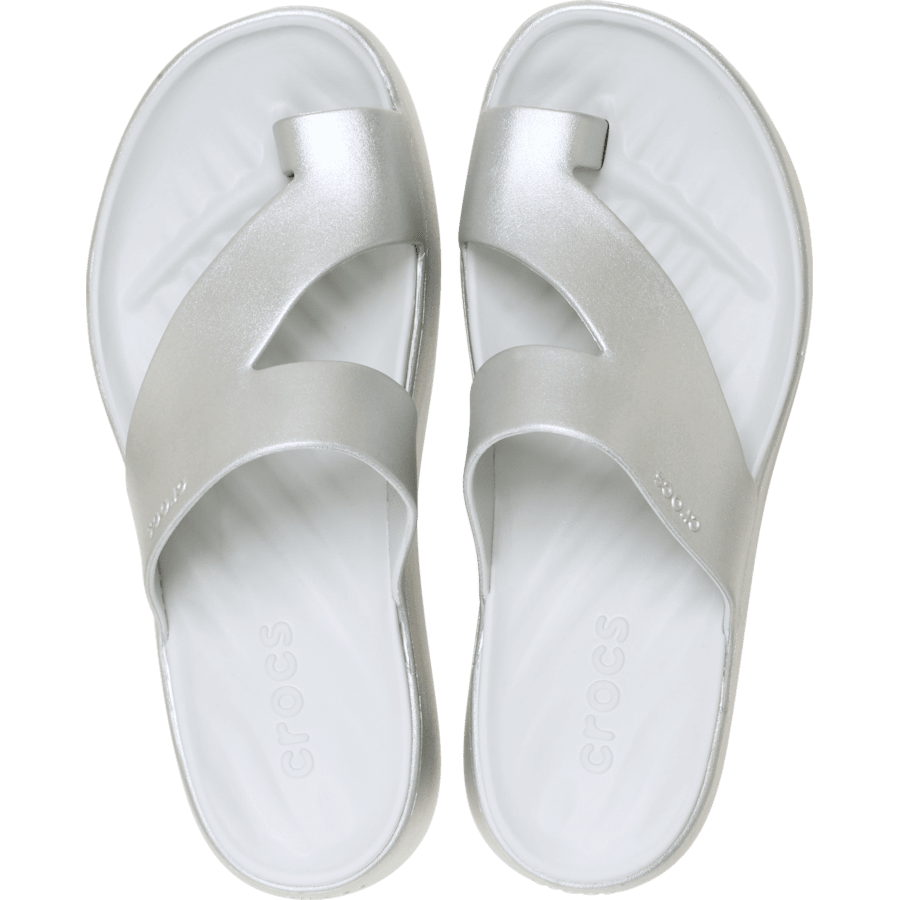 Getaway Metallic Platform Toe Loop | Crocs Top Pick