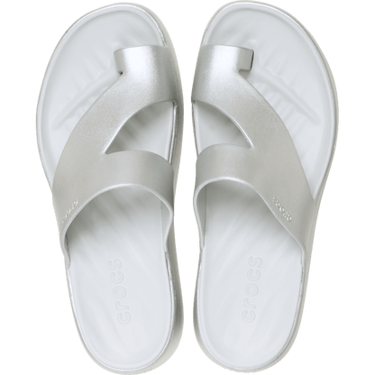 Getaway Metallic Platform Toe Loop | Crocs Top Pick