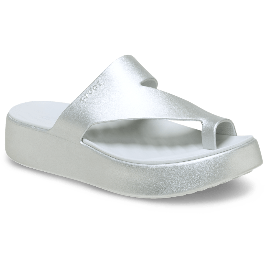Getaway Metallic Platform Toe Loop | Crocs Top Pick