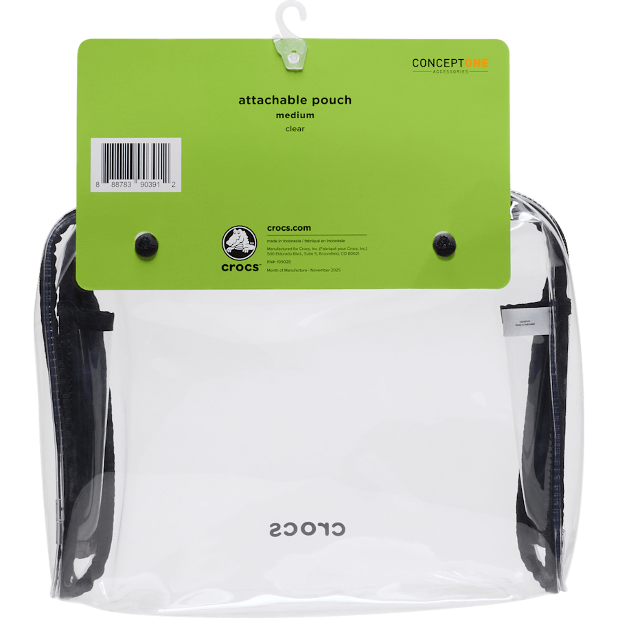 Medium Clear Pouch | Crocs Discount