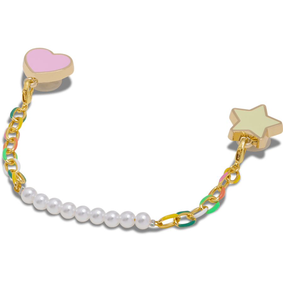 Pearl and Rainbow Bag Chain | Crocs Signature