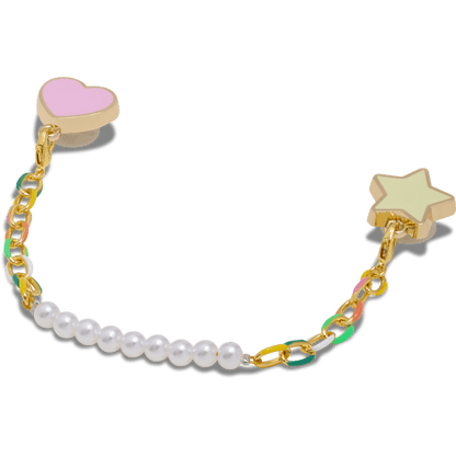 Pearl and Rainbow Bag Chain | Crocs Signature