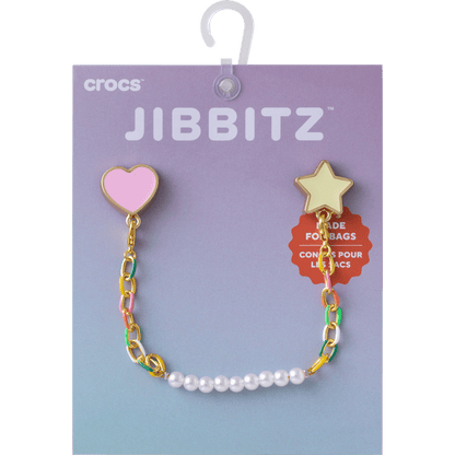 Pearl and Rainbow Bag Chain | Crocs Signature