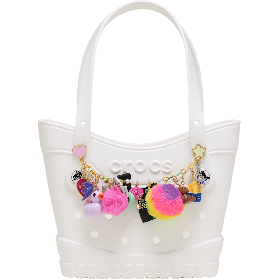Pearl and Rainbow Bag Chain | Crocs Signature