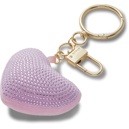 Plush Gem Heart Bag Charm | Crocs Classic