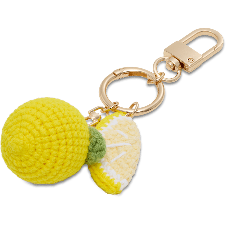 Crochet Lemon Bag Charm | Crocs Top Pick