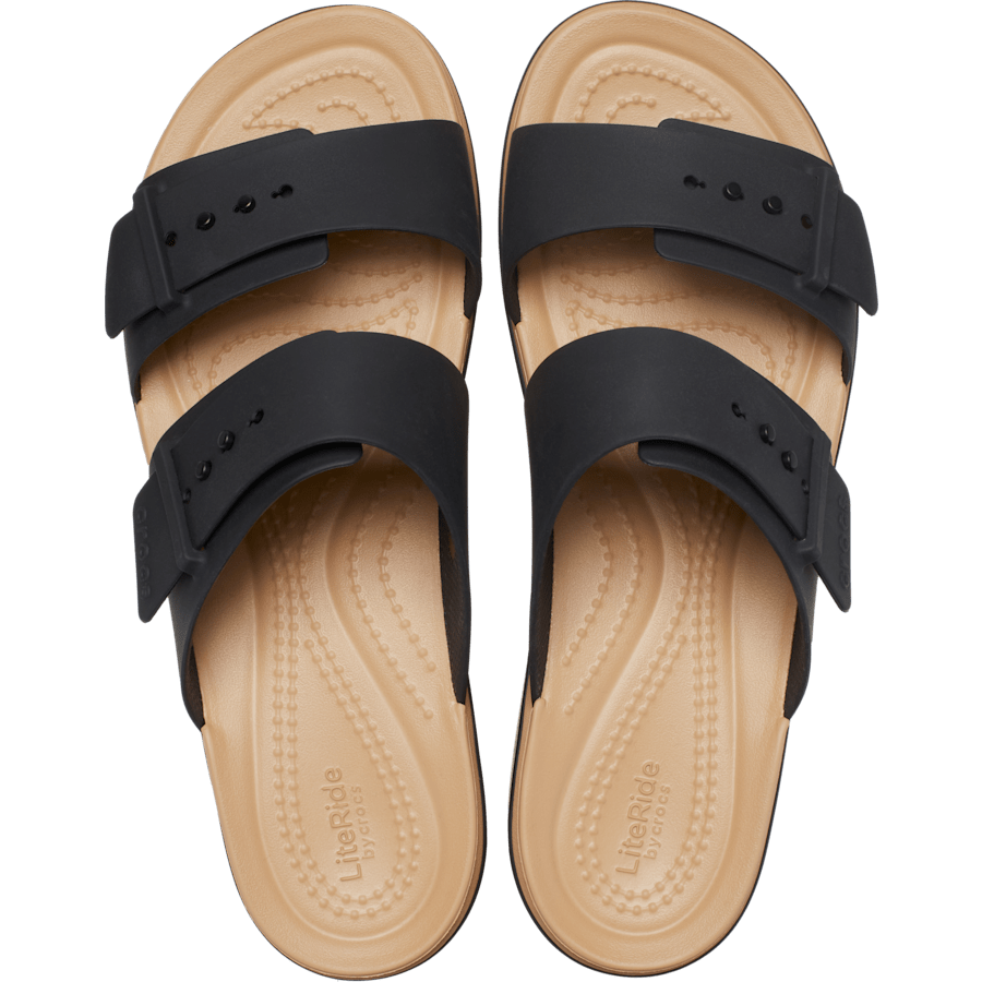 Brooklyn Buckle Matte Wrap Low Wedge | Crocs Recommended