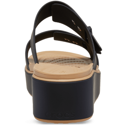 Brooklyn Buckle Matte Wrap Low Wedge | Crocs Recommended