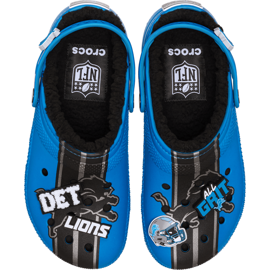 NFL Detroit Lions Classic Lined Clog | Crocs Signature