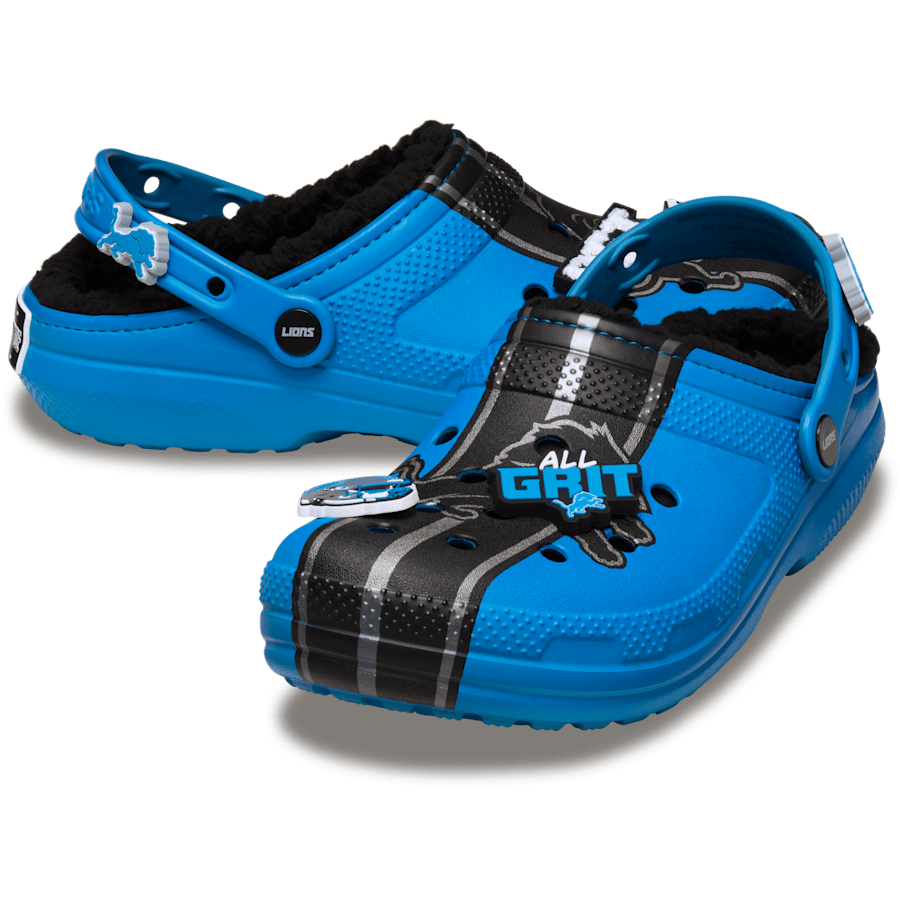 NFL Detroit Lions Classic Lined Clog | Crocs Signature