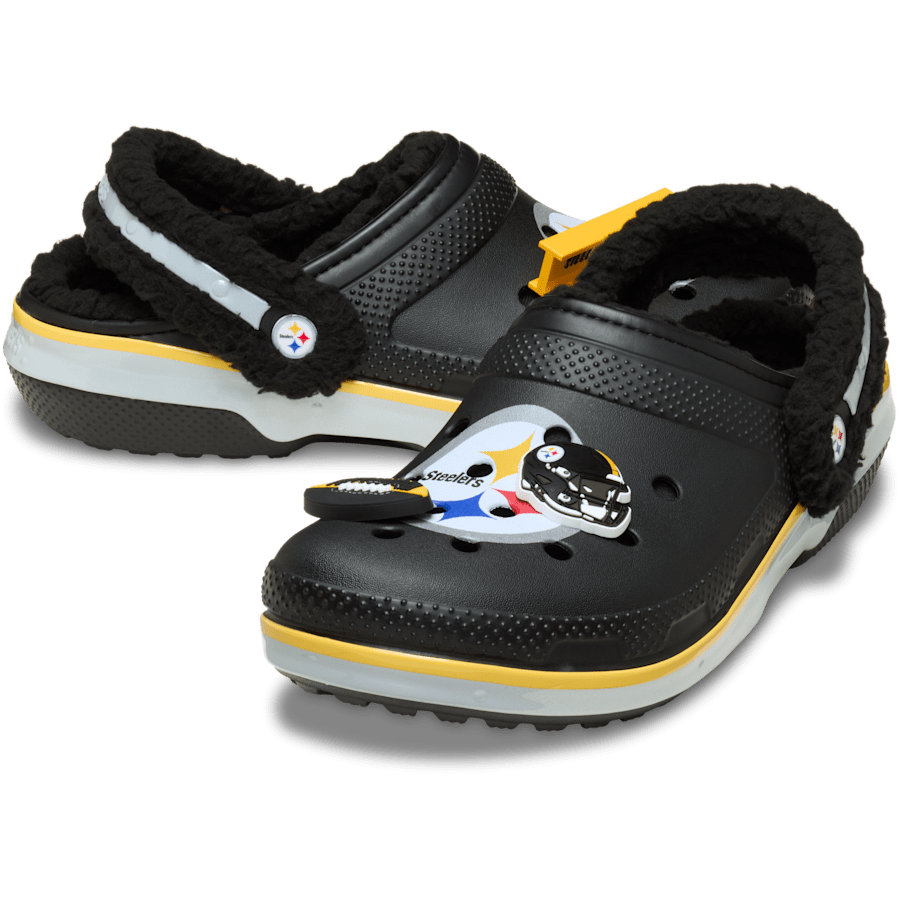 NFL Pittsburgh Steelers Classic Lined Clog | Crocs Best Price
