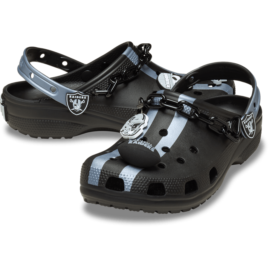 NFL Las Vegas Raiders Classic Clog | Crocs Customer Favorite