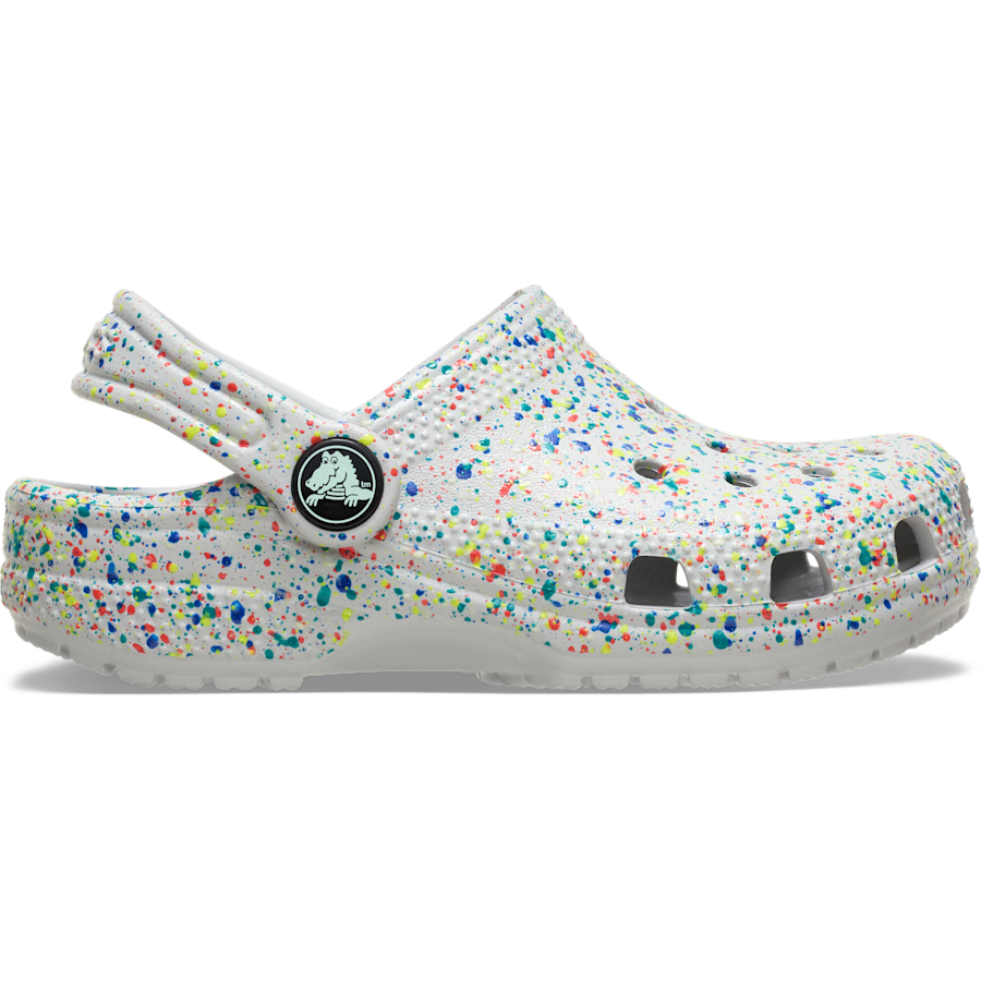 Kids' Classic Glow Paint Splatter Clog | Crocs New