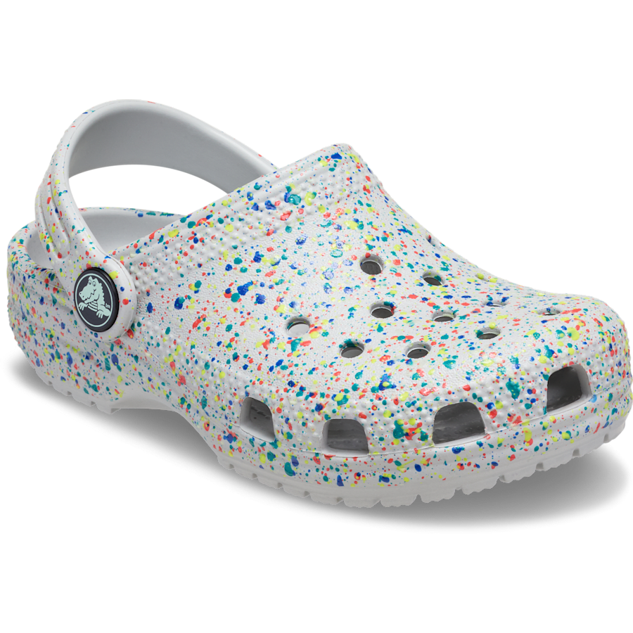 Kids' Classic Glow Paint Splatter Clog | Crocs New