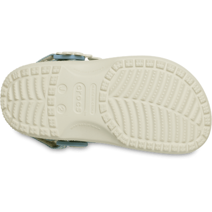 Kids’ Classic Denim Flower Adjustable Backstrap Clog | Crocs Essential