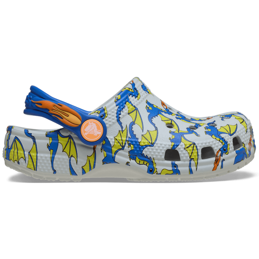 Toddler Classic Dragon Graphic Clog | Crocs Deals