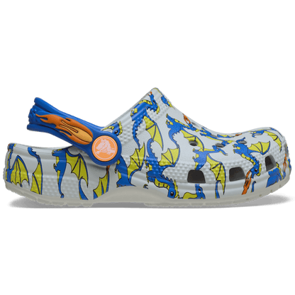 Toddler Classic Dragon Graphic Clog | Crocs Deals