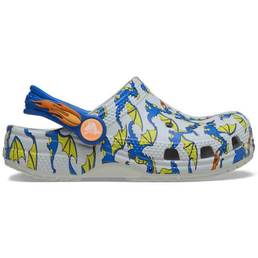 Toddler Classic Dragon Graphic Clog | Crocs Deals