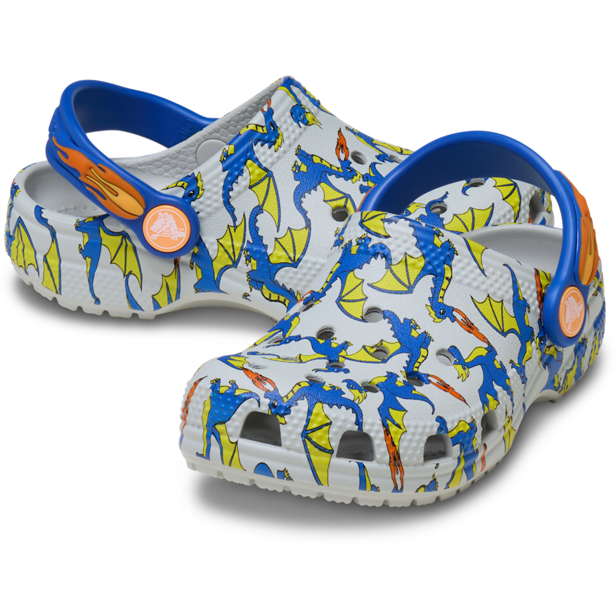 Toddler Classic Dragon Graphic Clog | Crocs Deals
