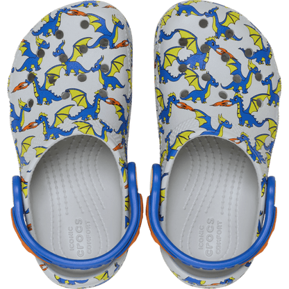 Toddler Classic Dragon Graphic Clog | Crocs Deals