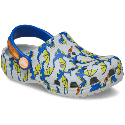 Toddler Classic Dragon Graphic Clog | Crocs Deals