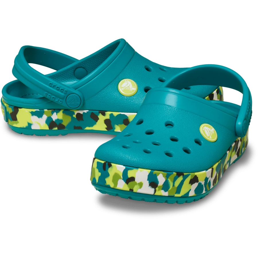 Toddler Crocband Glow Confetti Band Clog | Crocs Great Value