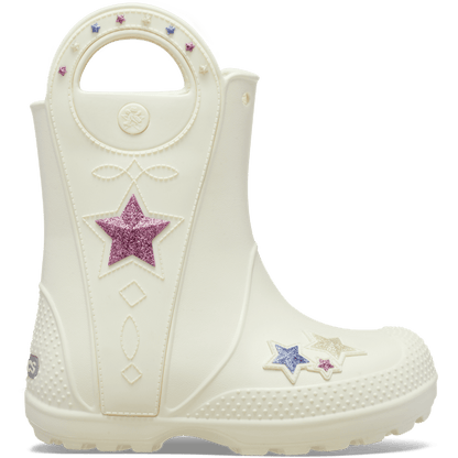 Toddler Handle It Western Metallic Boot | Crocs Premium