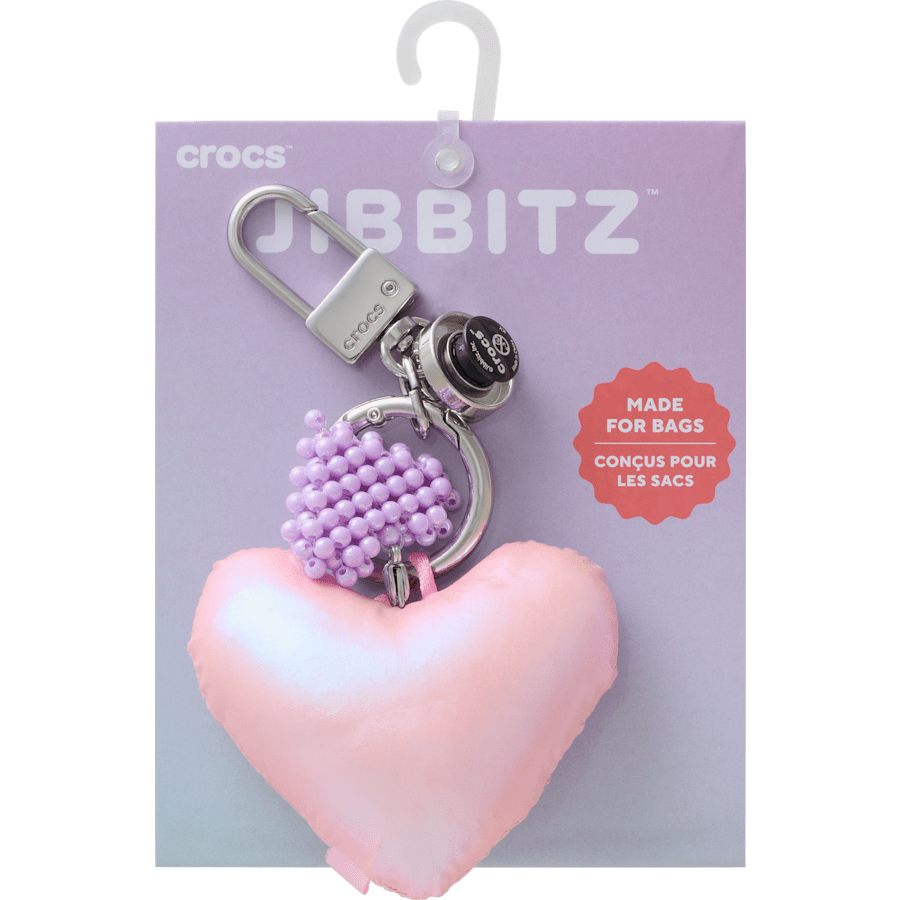Double Heart Bag Charm | Crocs Discount