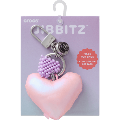 Double Heart Bag Charm | Crocs Discount
